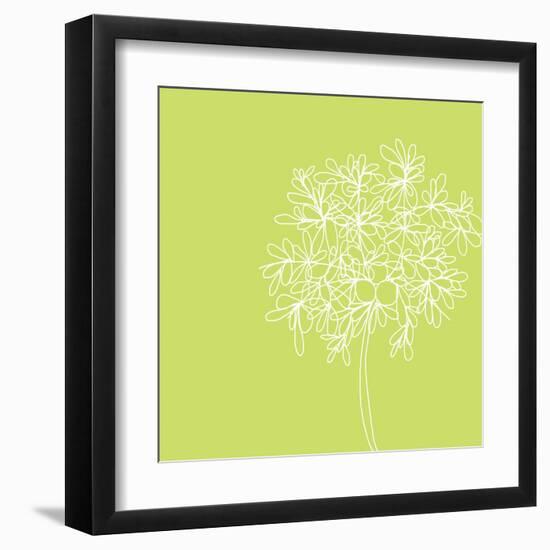 Blossom Pop Citron-Jan Weiss-Framed Art Print