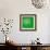 Blossom Pop Emerald-Jan Weiss-Framed Art Print displayed on a wall