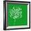 Blossom Pop Emerald-Jan Weiss-Framed Art Print