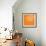 Blossom Pop Orange-Jan Weiss-Framed Premium Giclee Print displayed on a wall