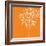 Blossom Pop Orange-Jan Weiss-Framed Premium Giclee Print