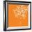 Blossom Pop Orange-Jan Weiss-Framed Premium Giclee Print