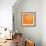 Blossom Pop Orange-Jan Weiss-Framed Art Print displayed on a wall