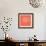 Blossom Pop Tangerine-Jan Weiss-Framed Art Print displayed on a wall