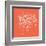 Blossom Pop Tangerine-Jan Weiss-Framed Art Print