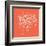 Blossom Pop Tangerine-Jan Weiss-Framed Art Print