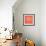 Blossom Pop Tangerine-Jan Weiss-Framed Art Print displayed on a wall