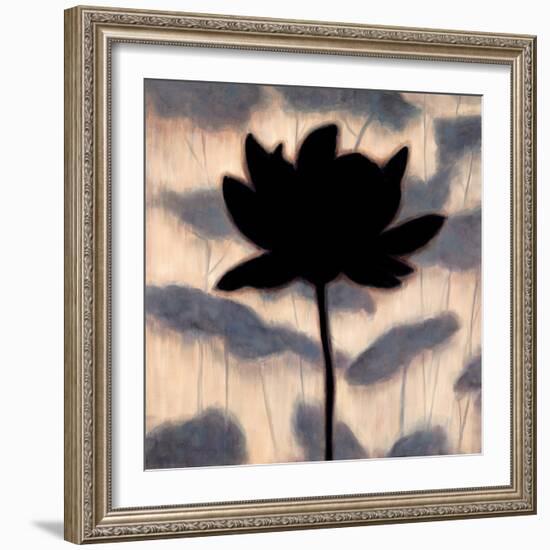 Blossom Silhouette I-Erin Lange-Framed Art Print