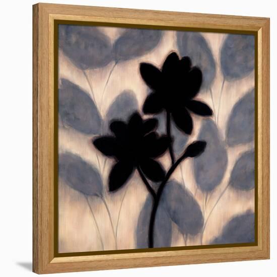 Blossom Silhouette II-Erin Lange-Framed Stretched Canvas