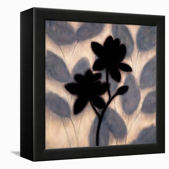 Blossom Silhouette II-Erin Lange-Framed Stretched Canvas