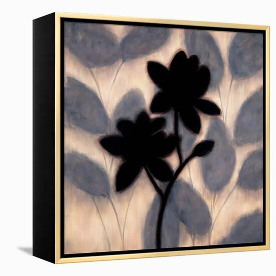 Blossom Silhouette II-Erin Lange-Framed Stretched Canvas
