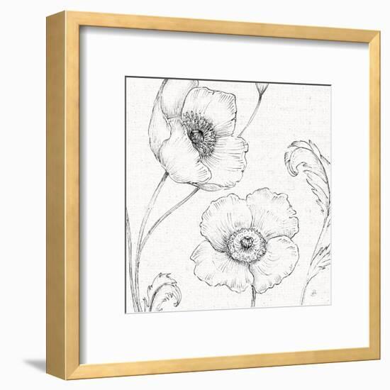 Blossom Sketches I-Daphne Brissonnet-Framed Art Print