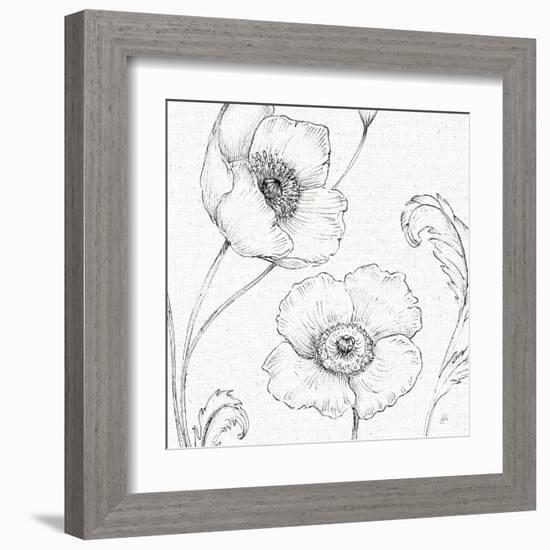 Blossom Sketches I-Daphne Brissonnet-Framed Art Print