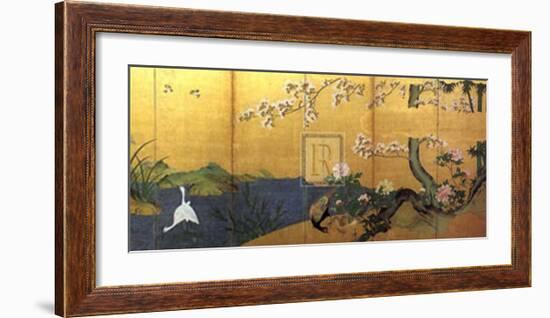 Blossom Time-18th Century Chinese School-Framed Art Print