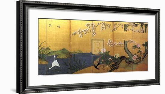 Blossom Time-18th Century Chinese School-Framed Art Print