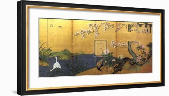Blossom Time-18th Century Chinese School-Framed Art Print