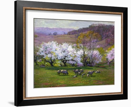 Blossom Time-Edward Henry Potthast-Framed Premium Giclee Print