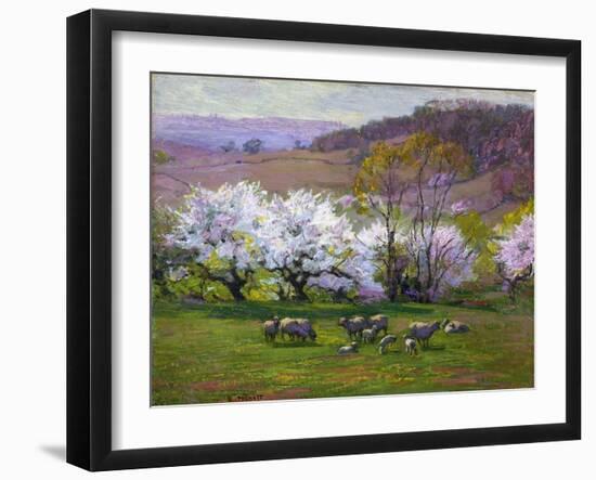 Blossom Time-Edward Henry Potthast-Framed Premium Giclee Print