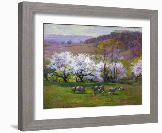 Blossom Time-Edward Henry Potthast-Framed Giclee Print