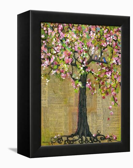 Blossom Tree-Blenda Tyvoll-Framed Premier Image Canvas