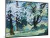 Blossom Trees, Paxton, 2021 (Acrylic)-Ann Oram-Mounted Giclee Print