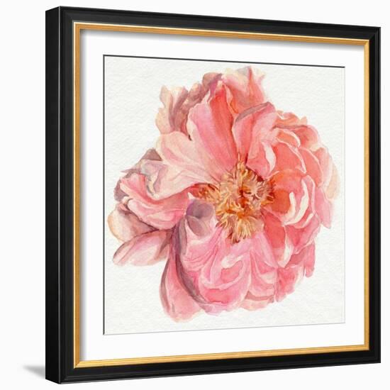 Blossomed Peony I-Jennifer Parker-Framed Art Print