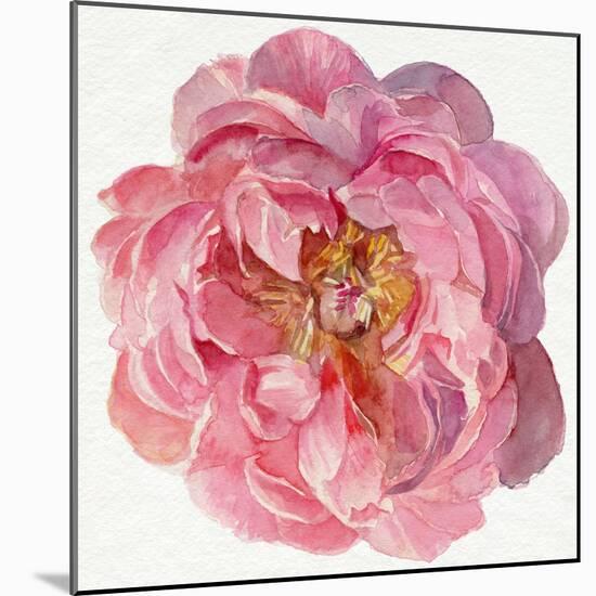 Blossomed Peony II-Jennifer Parker-Mounted Art Print