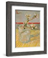Blossoming Almond Branch in a Glass, c.1888-Vincent van Gogh-Framed Giclee Print