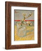 Blossoming Almond Branch in a Glass, c.1888-Vincent van Gogh-Framed Giclee Print