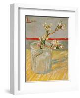 Blossoming Almond Branch in a Glass, c.1888-Vincent van Gogh-Framed Giclee Print