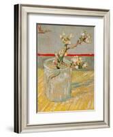 Blossoming Almond Branch in a Glass, c.1888-Vincent van Gogh-Framed Giclee Print