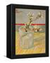 Blossoming Almond Branch in a Glass, c.1888-Vincent van Gogh-Framed Premier Image Canvas