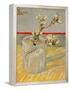 Blossoming Almond Branch in a Glass, c.1888-Vincent van Gogh-Framed Premier Image Canvas
