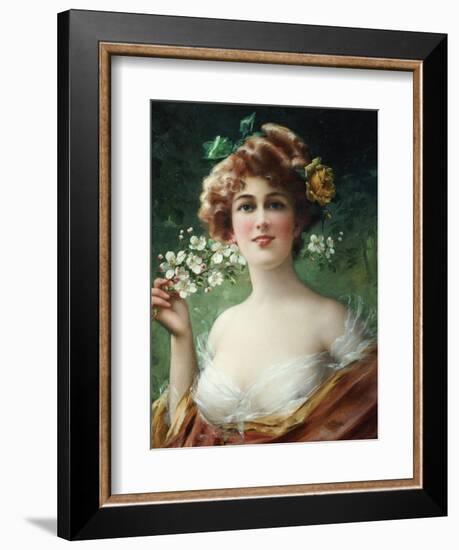 Blossoming Beauty-Emile Vernon-Framed Giclee Print