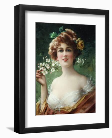 Blossoming Beauty-Emile Vernon-Framed Giclee Print