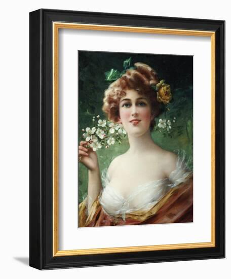 Blossoming Beauty-Emile Vernon-Framed Giclee Print