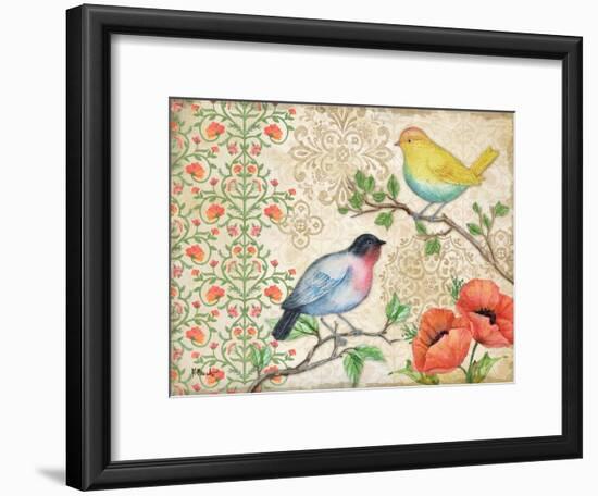 Blossoming Birds I-Paul Brent-Framed Art Print