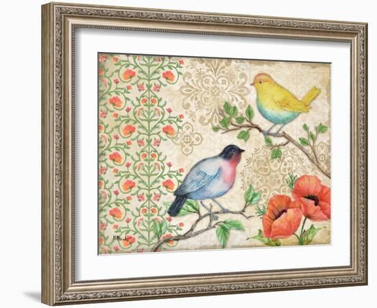 Blossoming Birds I-Paul Brent-Framed Art Print