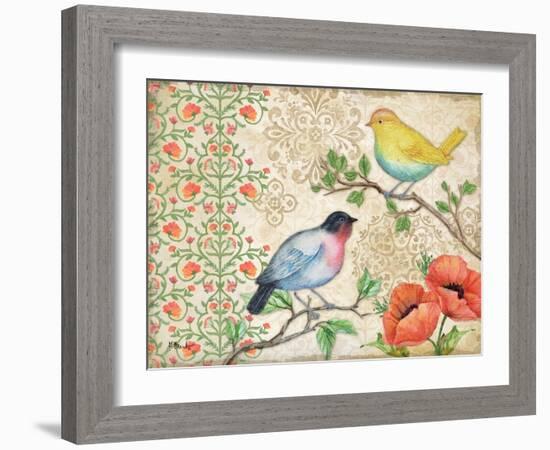 Blossoming Birds I-Paul Brent-Framed Art Print