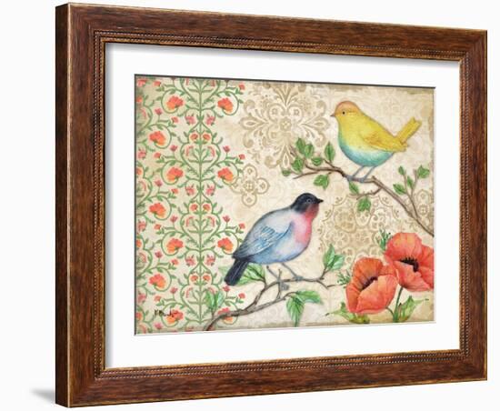 Blossoming Birds I-Paul Brent-Framed Art Print