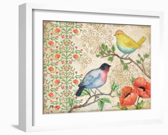 Blossoming Birds I-Paul Brent-Framed Art Print