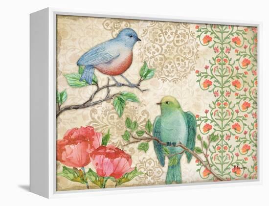Blossoming Birds II-Paul Brent-Framed Stretched Canvas