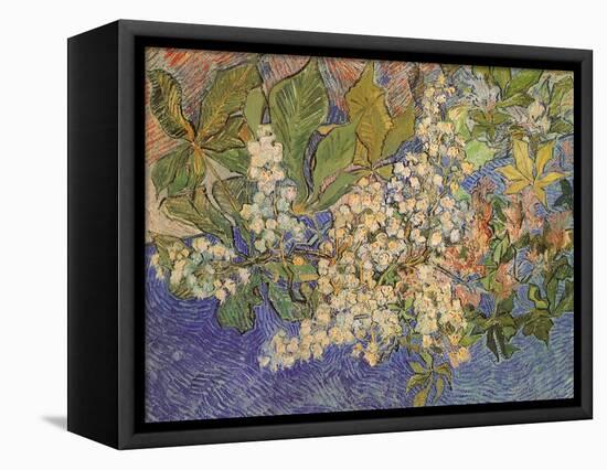 Blossoming Chestnut Branches, 1890-Vincent van Gogh-Framed Premier Image Canvas