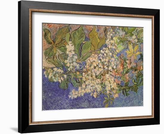 Blossoming Chestnut Branches, 1890-Vincent van Gogh-Framed Giclee Print