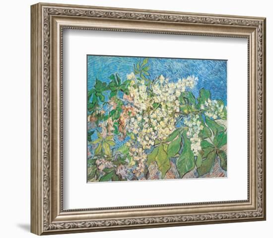 Blossoming Chestnut Branches, c.1890-Vincent van Gogh-Framed Art Print