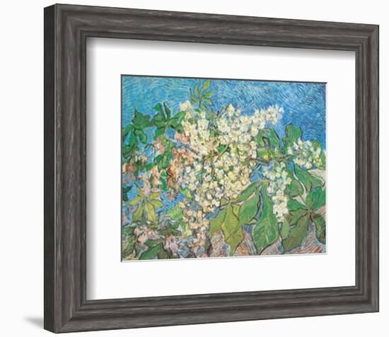 Blossoming Chestnut Branches, c.1890-Vincent van Gogh-Framed Art Print