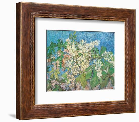 Blossoming Chestnut Branches, c.1890-Vincent van Gogh-Framed Art Print