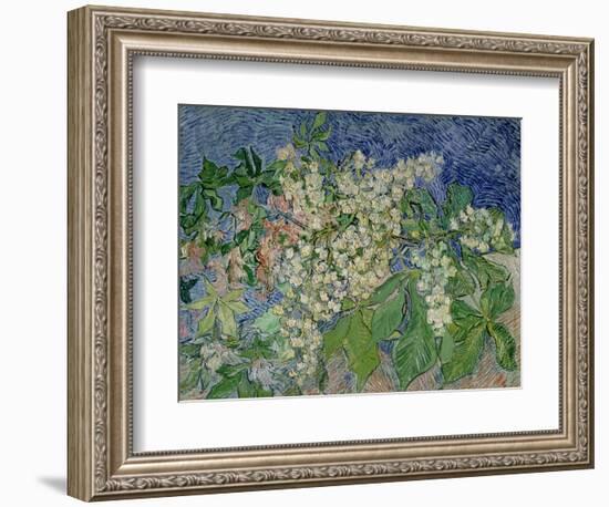 Blossoming Chestnut Branches, c.1890-Vincent van Gogh-Framed Giclee Print