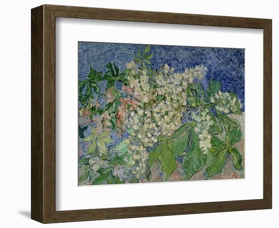 Blossoming Chestnut Branches, c.1890-Vincent van Gogh-Framed Giclee Print