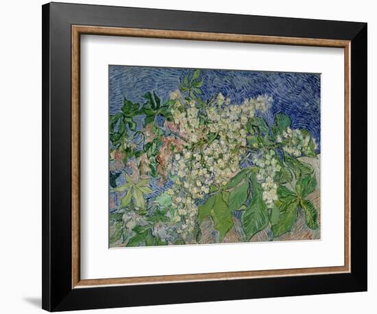 Blossoming Chestnut Branches, c.1890-Vincent van Gogh-Framed Giclee Print